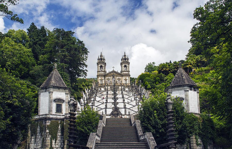 Santuário do Bom Jesus do Monte Photograph by Cmanuel Photography - Portugal