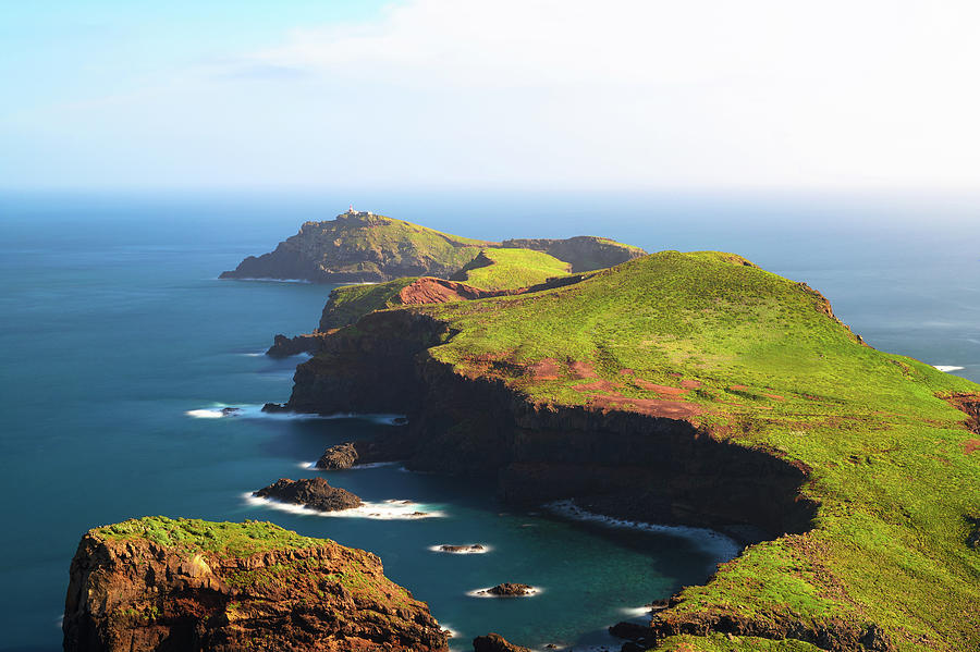 Sao Lourenco Peninsula And Farol Da Ponta Lighthouse, Madeira Islands 