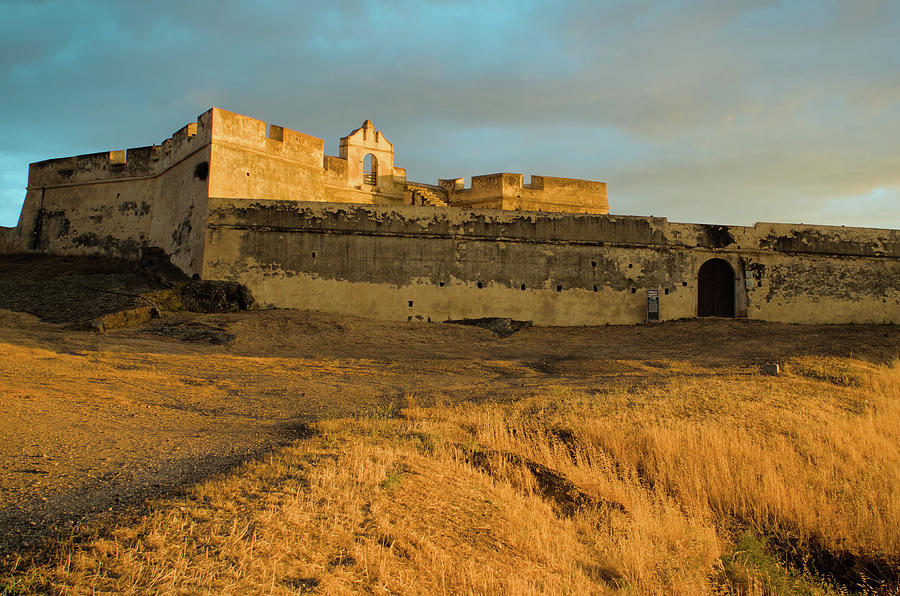 Sao Sebastiao Fort at Sunset Photograph by Angelo DeVal