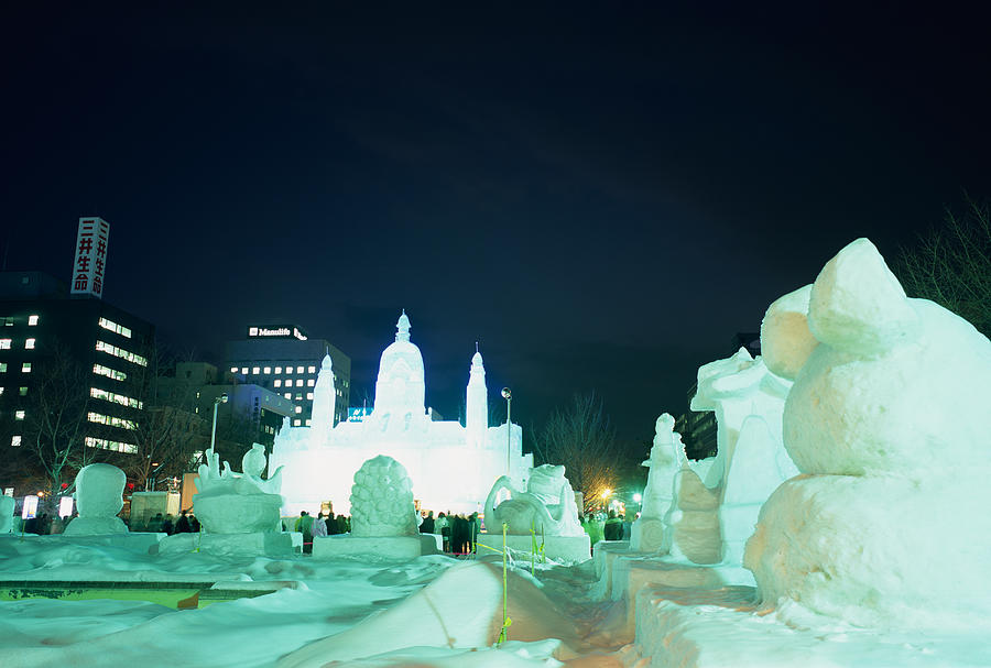 Sapporo Snow Festival, Hokkaido, Japan Photograph by Mixa