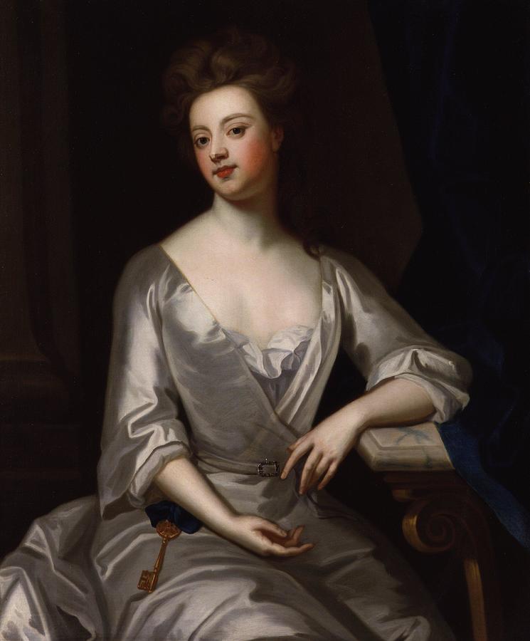 Sarah Churchill  nee Jenyns  Jennings    Duchess of Marlborough Painting by Sir Godfrey Kneller  Bt