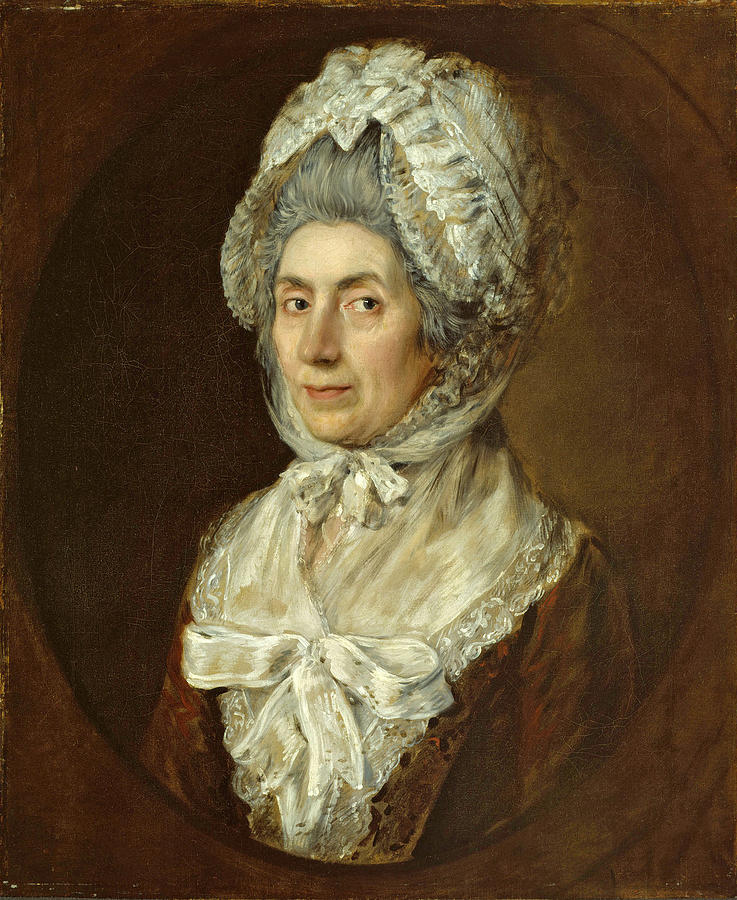 Sarah Dupont Painting by Thomas Gainsborough