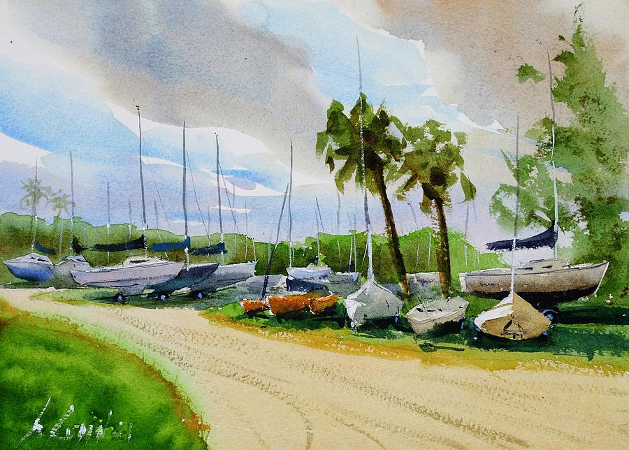 Sarasota Boatyard Painting