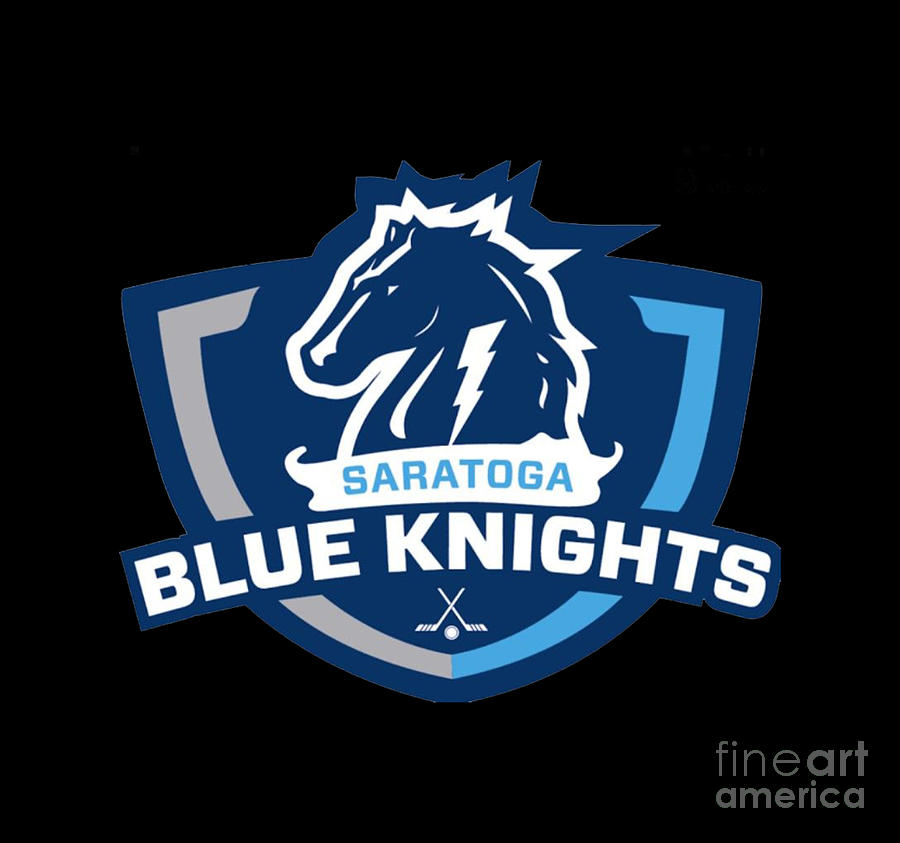 Saratoga Blue Knights Digital Art by Ignacio Skelton Pixels