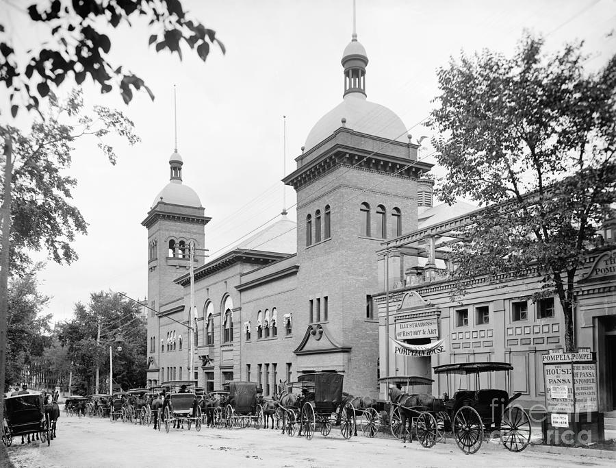 Saratoga Springs, c1904 Photograph by Granger