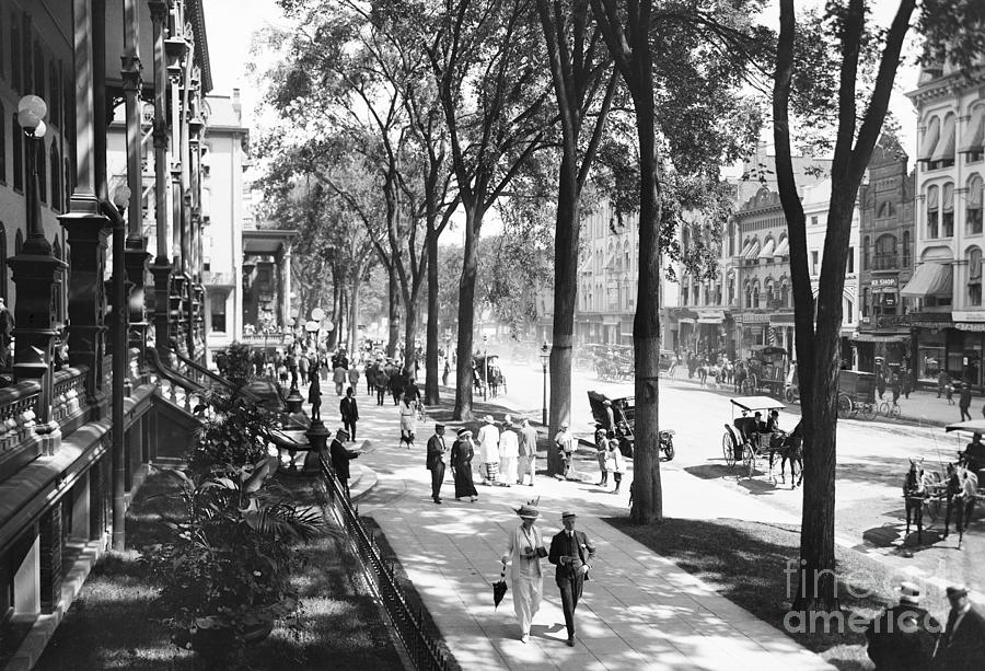 Saratoga Springs, c1913 Photograph by Granger