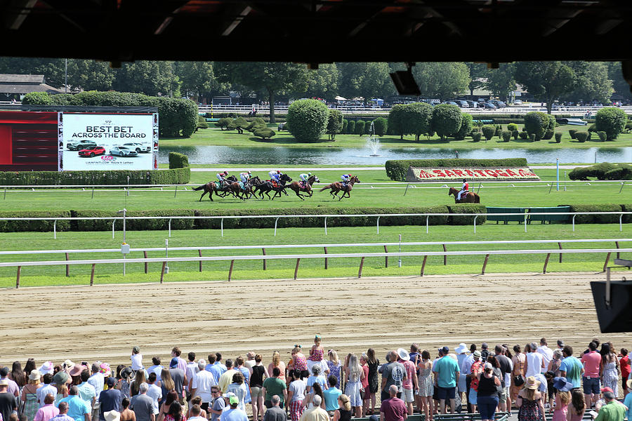 Saratoga Springs Racetrack Photograph by Holly Greene - Fine Art America