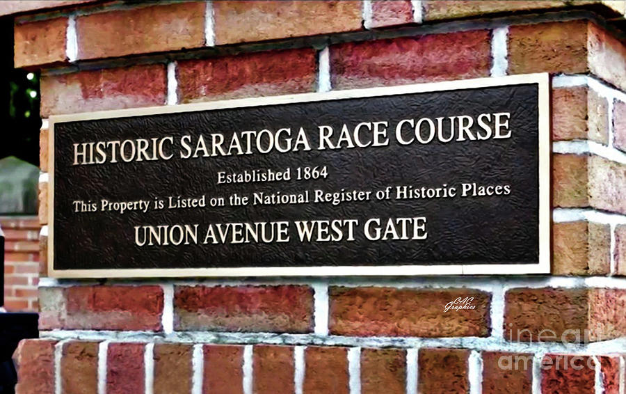 Saratoga West Gate Digital Art by CAC Graphics
