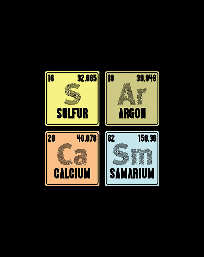 sarcasm chemistry