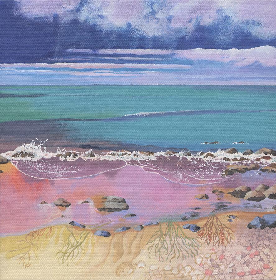 Sargasso Sea Painting by Lynne Henderson