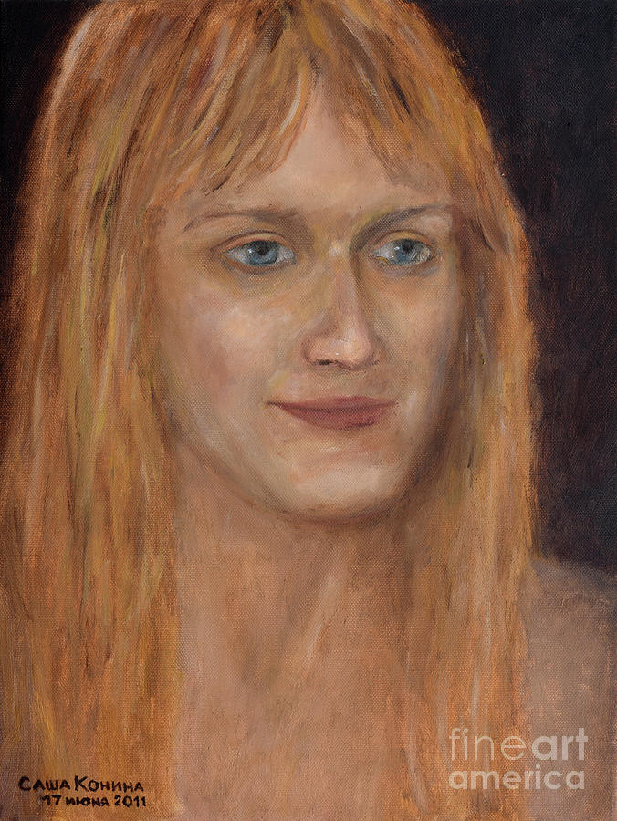 Sasha Painting by Oleg Konin