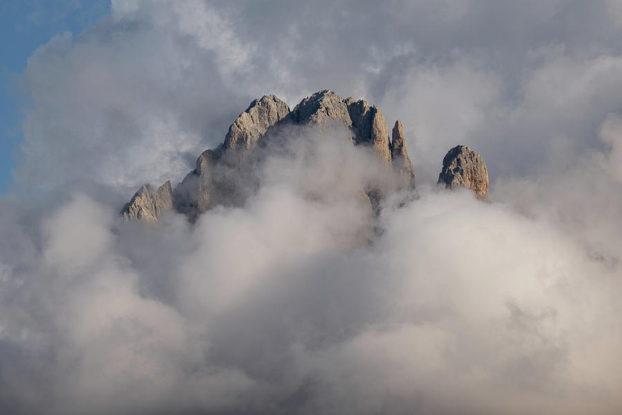 Sassolungo, Langkofel in the Dolomites Photograph by Brenda Jacobs