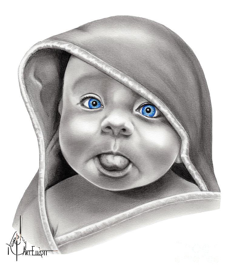 Baby icon. Face of small boy or girl. Line drawing - Stock Illustration  [70046963] - PIXTA