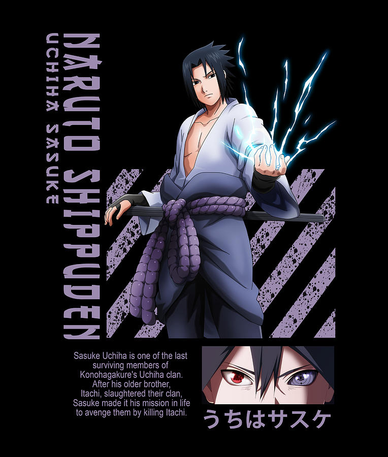 Sasuke Uchiha Digital Art By Anime Fans Pixels 