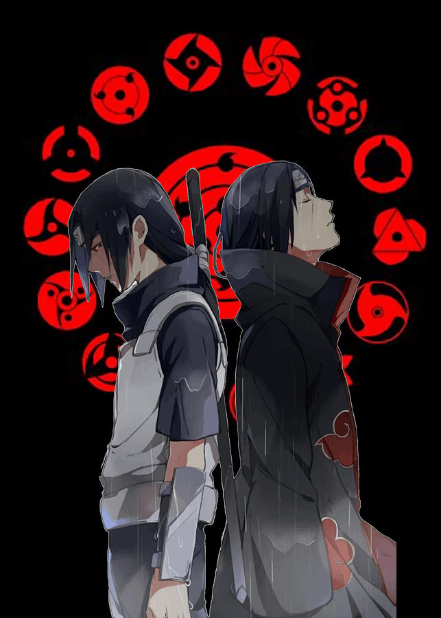 Sasuke vs Itachi Uchiha Painting by Thor Raib - Fine Art America