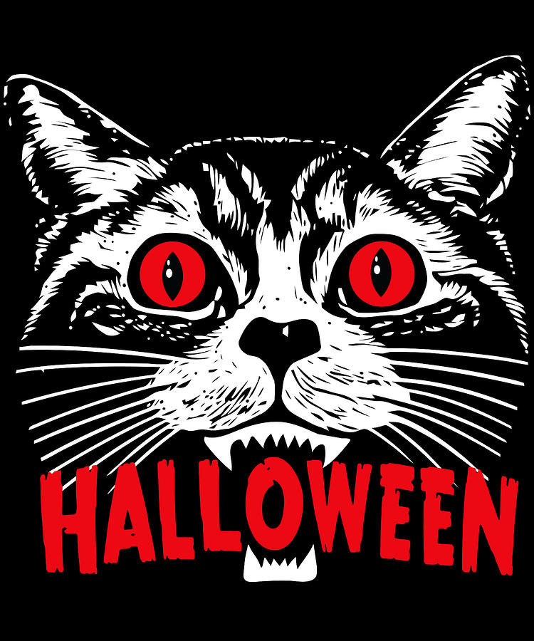 Scary Halloween Pumpkin print Gift For Halloween Party Digital Art by Art  Frikiland - Pixels
