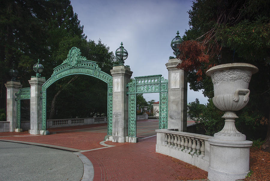 Sather Gates on Sproul Plaza Photograph by HaizhanZheng