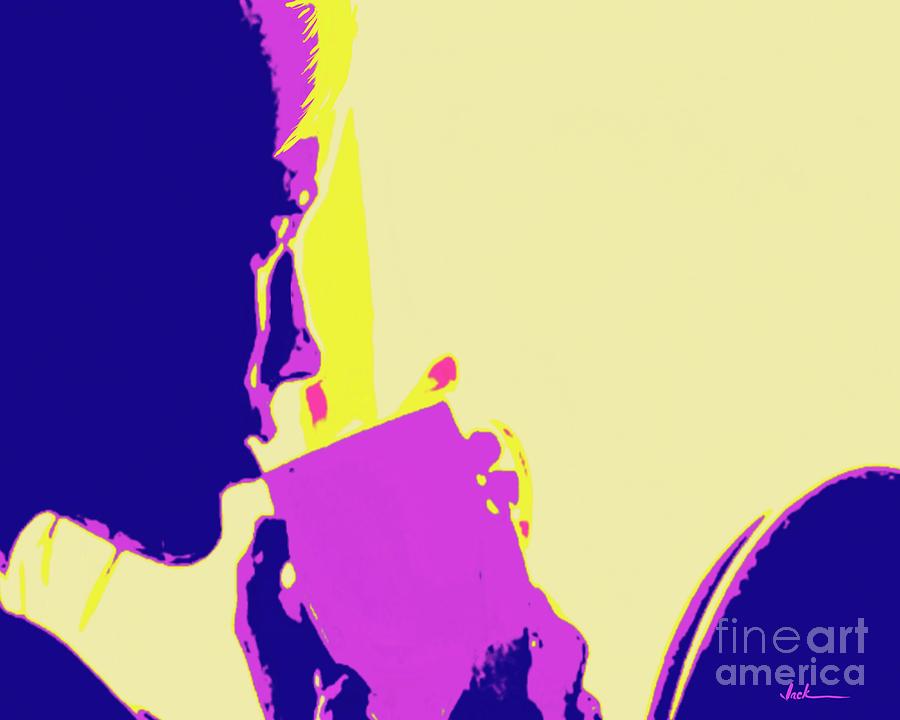 Coffee Painting - Satisfying Sips by Jack Bunds Coffee Painting - Satisfying Sips by Jack Bunds