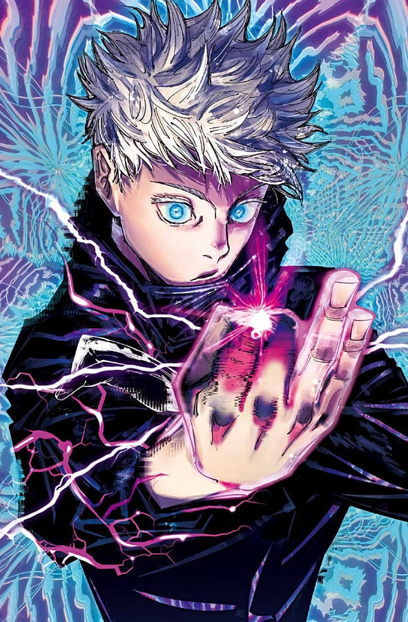 Peintures Toile Anime Gojo Satoru Jujutsu Kaisen Photos Accueil Manga ...