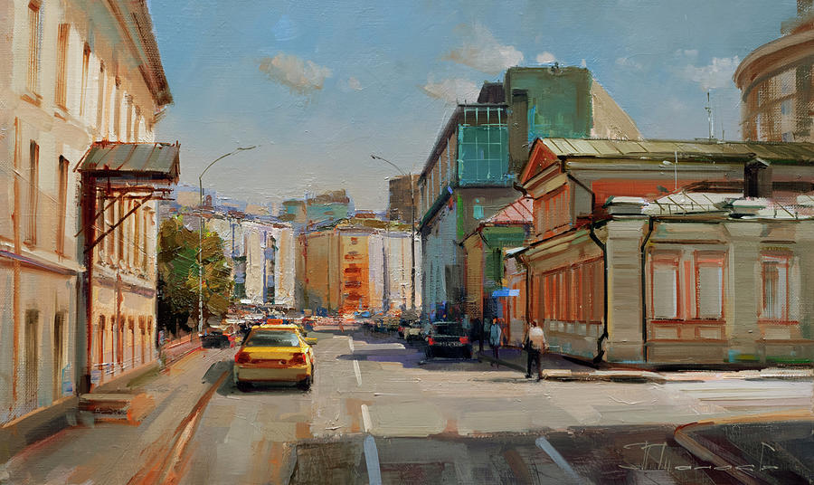 Saturday Afternoon. Bolshaya Yakimanka Painting