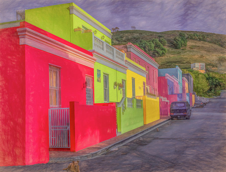 Saturday Morning in Cape Town, Painterly Photograph by Marcy Wielfaert