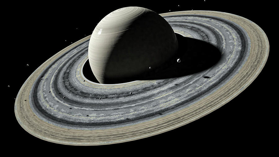Saturn 10 Photograph by Jean Noren