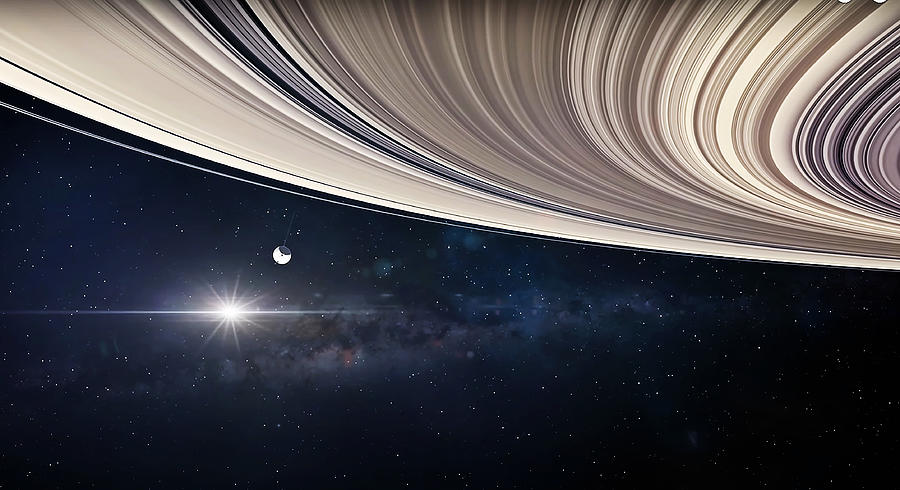 Saturn Painting