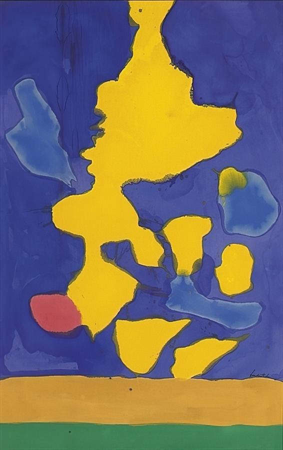 saturn revisited 1964 Artwork By Helen Frankenthaler Painting by Helen ...