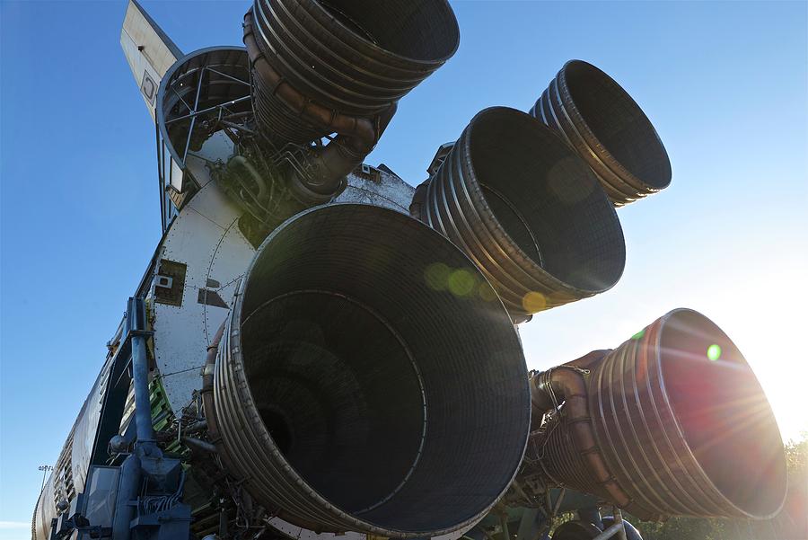 Saturn V Rocket Display Photograph by Sean Hannon