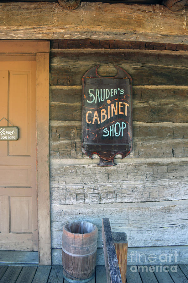 Sauders Cabinet Shop 1087 Photograph by Jack Schultz