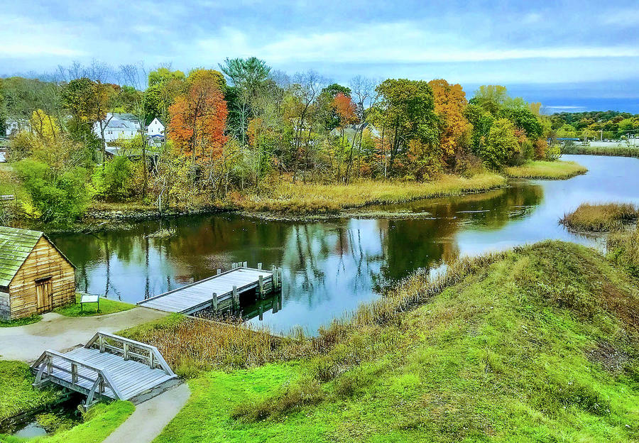 Saugus River from Iron Works Location Photograph by Caroline Stella