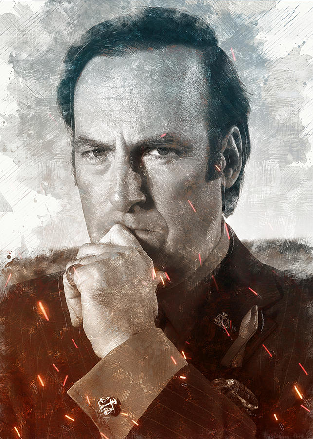 Saul Goodman Digital Art by WhiteSenberg