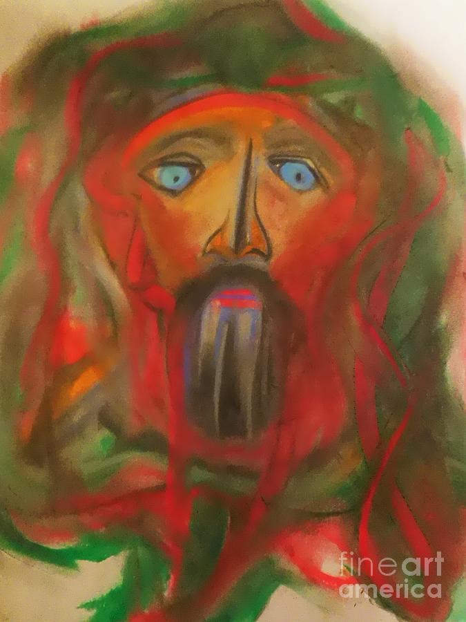Saul of Tarsas Pastel by Phil Gioldasis