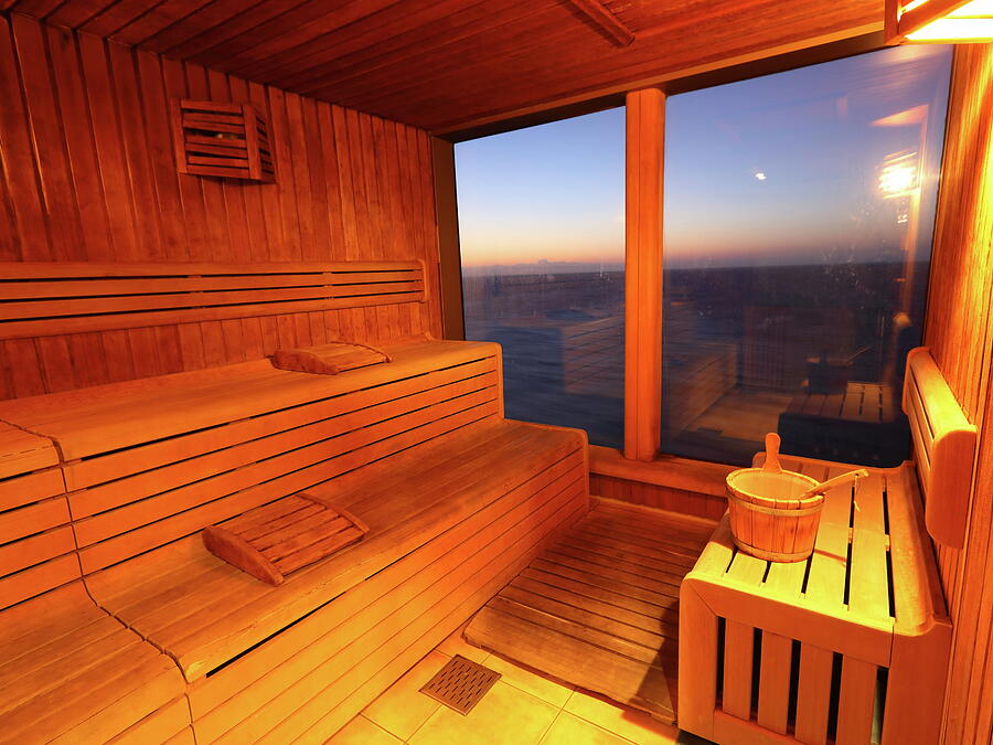 Sauna on cruise ship Photograph by Alex Nikitsin - Pixels