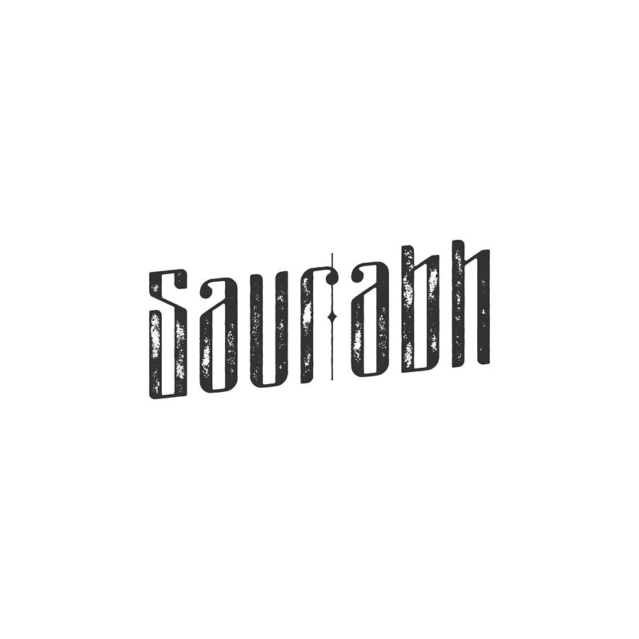 Saurabh Digital Art by TintoDesigns
