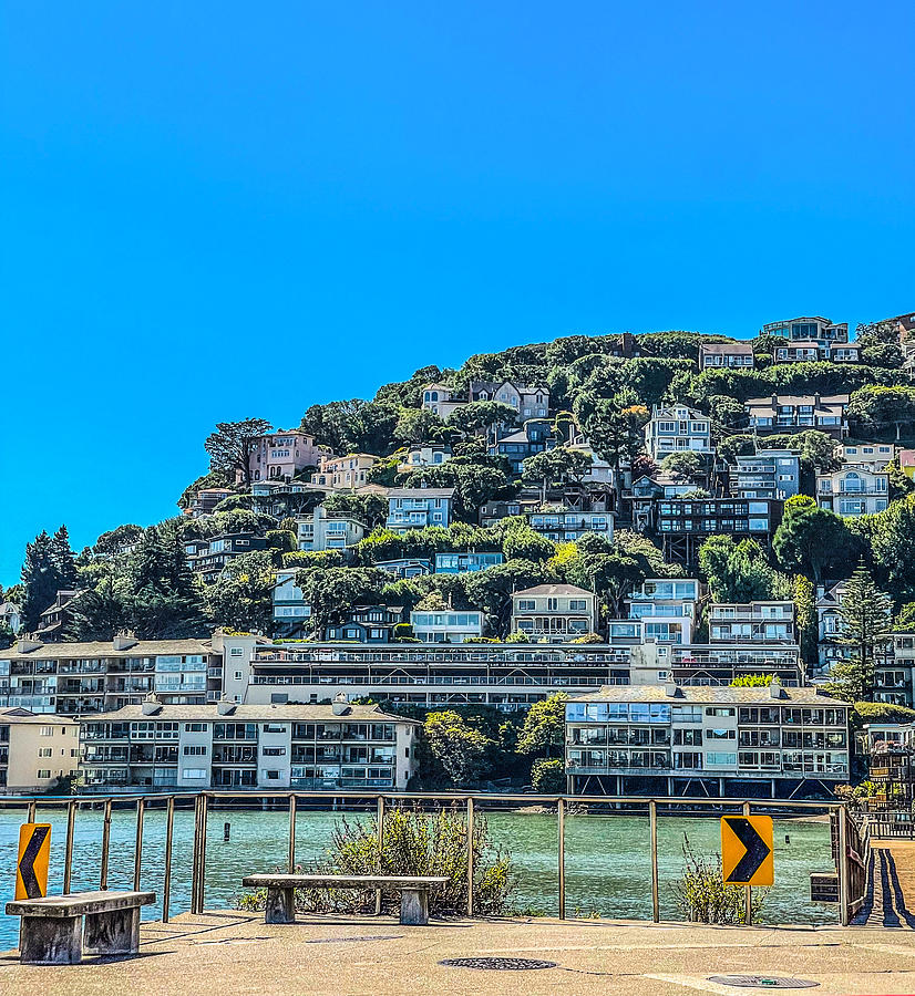 Sausalito homes Photograph by Curtis Boggs Fine Art America