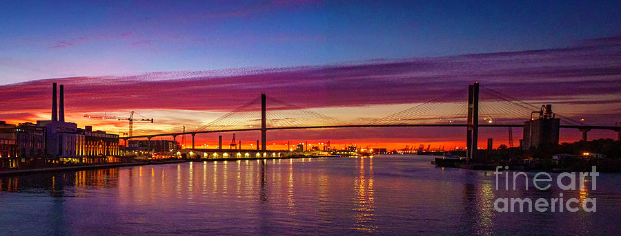 Savannah Sunset Photograph by Nick Zelinsky Jr
