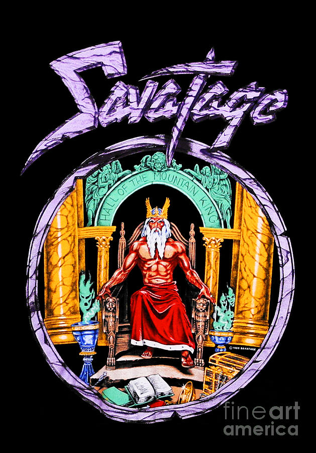 savatage hall of the mountain king shirt