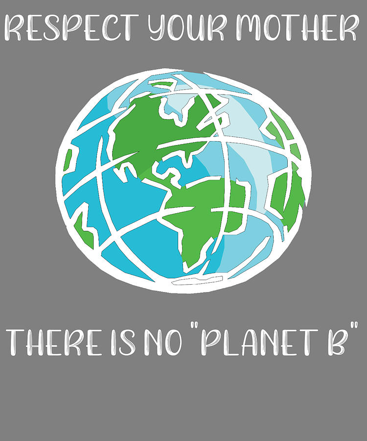 Save The Earth There Is No Planet B Digital Art By Stacy Mccafferty