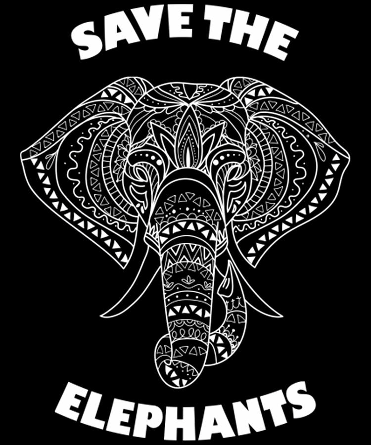 Save The Elephants Banksy Poster aesthetic Painting by Danielle Pete ...