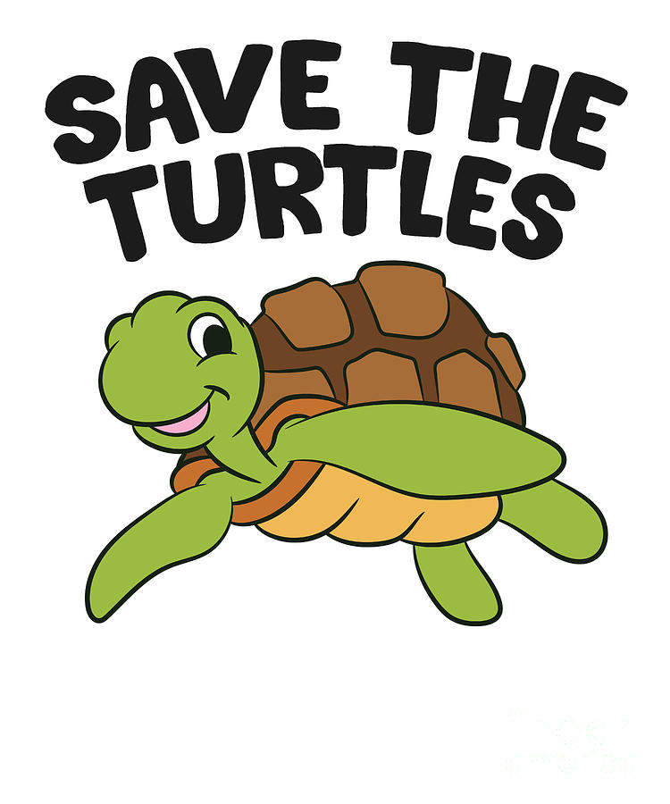 Save The Turtles Animal Turtle Sea Turtle Tapestry - Textile By EQ ...