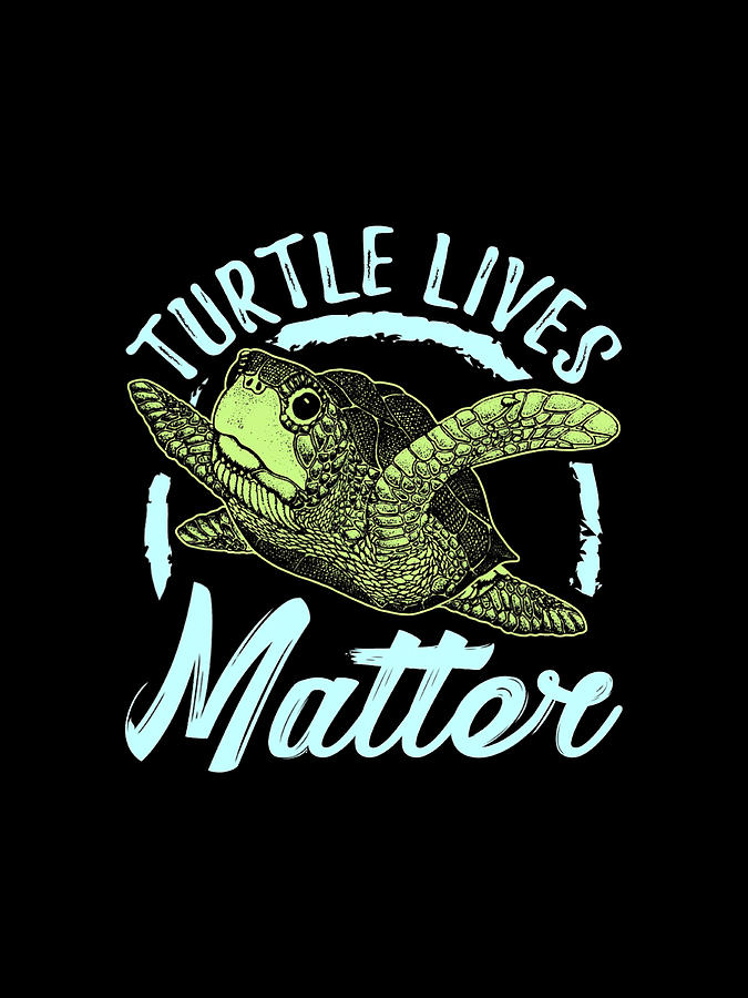 Save the Turtles Sea Turtle Ocean Animal Digital Art by Grover Mcclure ...