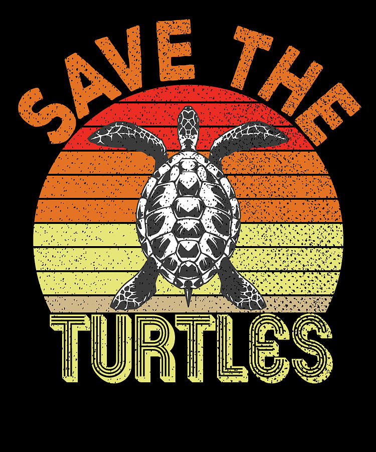 Save The Turtles Sea Turtle Turtles Save The Turtles Cute Digital Art ...