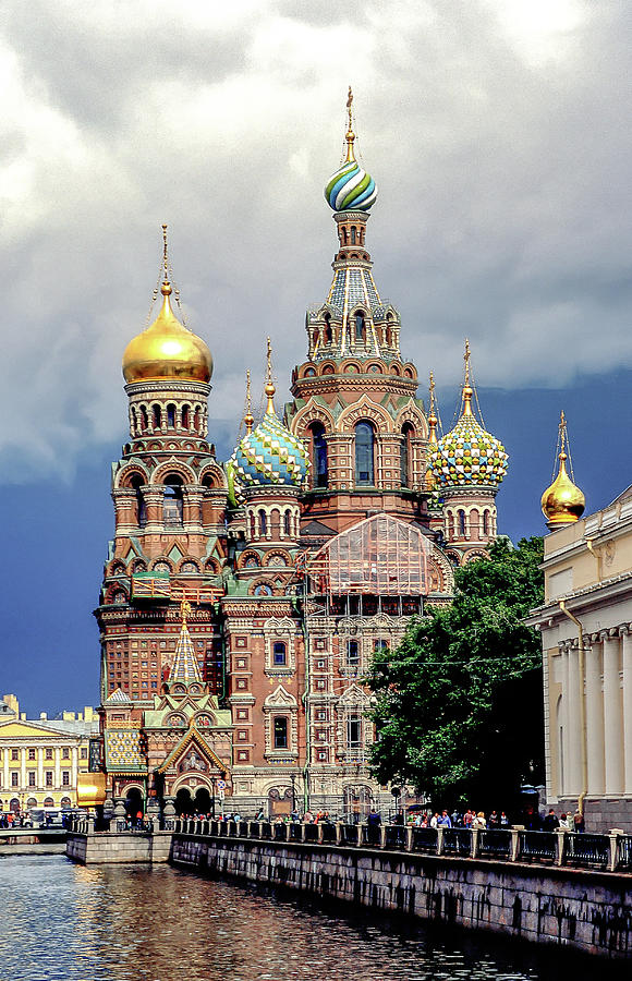 Saviour Of Spilled Blood St Petersburg Russia Photograph By Dan   Saviour Of Spilled Blood St Petersburg Russia Dan Westfall 