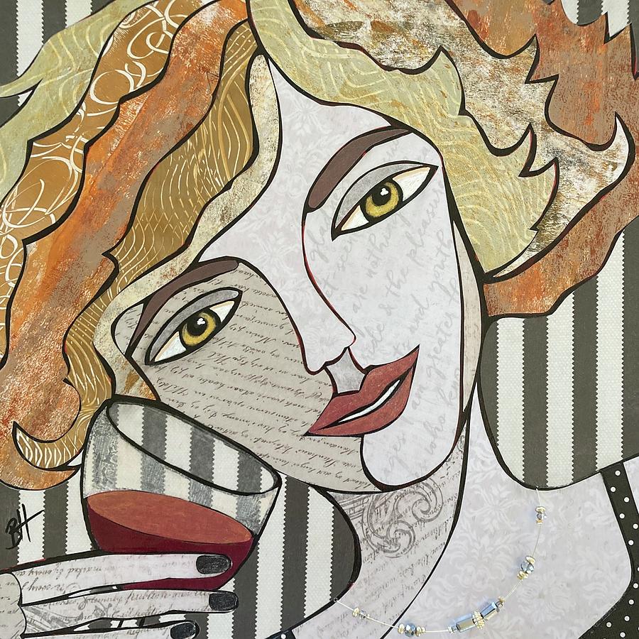 Savoring the Moment Mixed Media by Beth Hanson Savoring the Moment Mixed Media by Beth Hanson