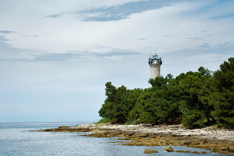 savudrija Lighthouse in Croatia Photograph by Ian Middleton