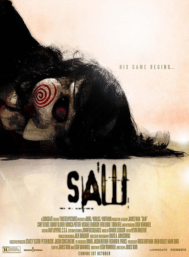 Saw 2004 Poster Digital Art by Fideldo Nohue - Fine Art America