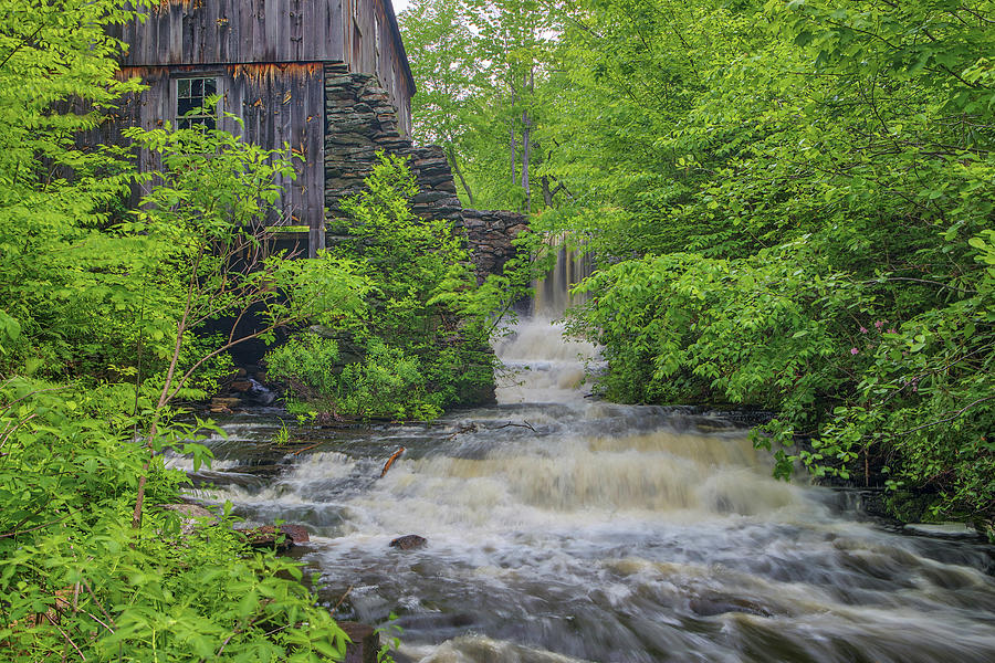 Saw Mill at Major Willard Moore State Park Photograph by Juergen Roth