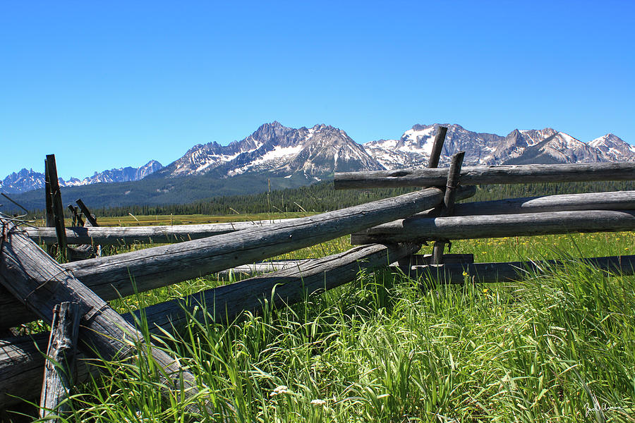 Sawtooth Fence Photograph by Zach Arnone Pixels