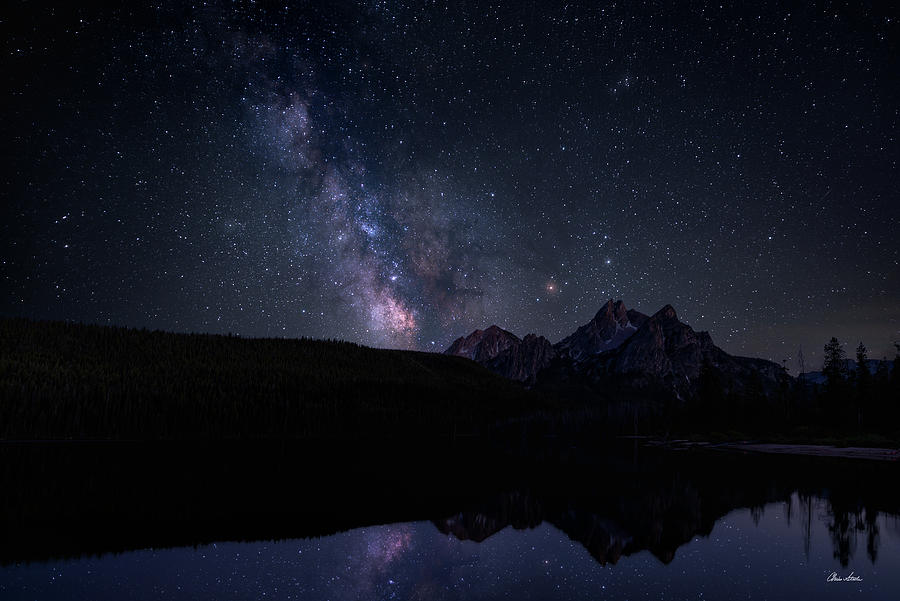 Sawtooth Milky Way Photograph by Chris Steele